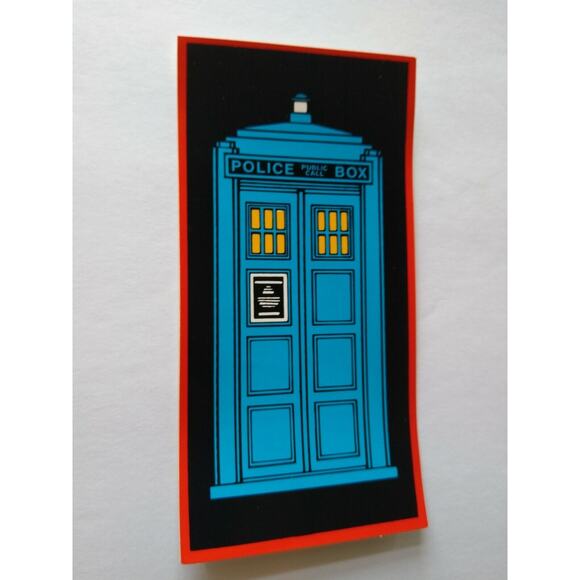 Doctor Who Pinball Machine Decal Sticker Tardis Original NOS 1992 Sci-Fi - Picture 5 of 6